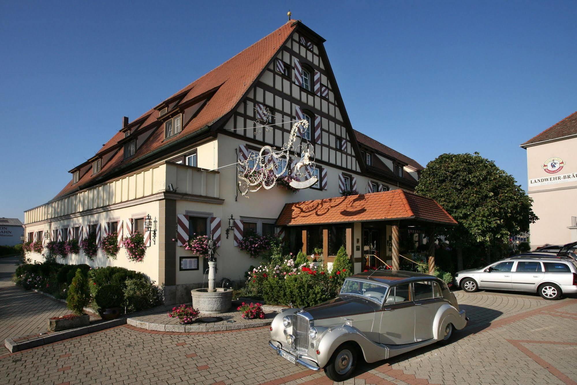 Hotel Brauereigasthof Landwehr-Braeu 라이첼쇼펜 외부 사진