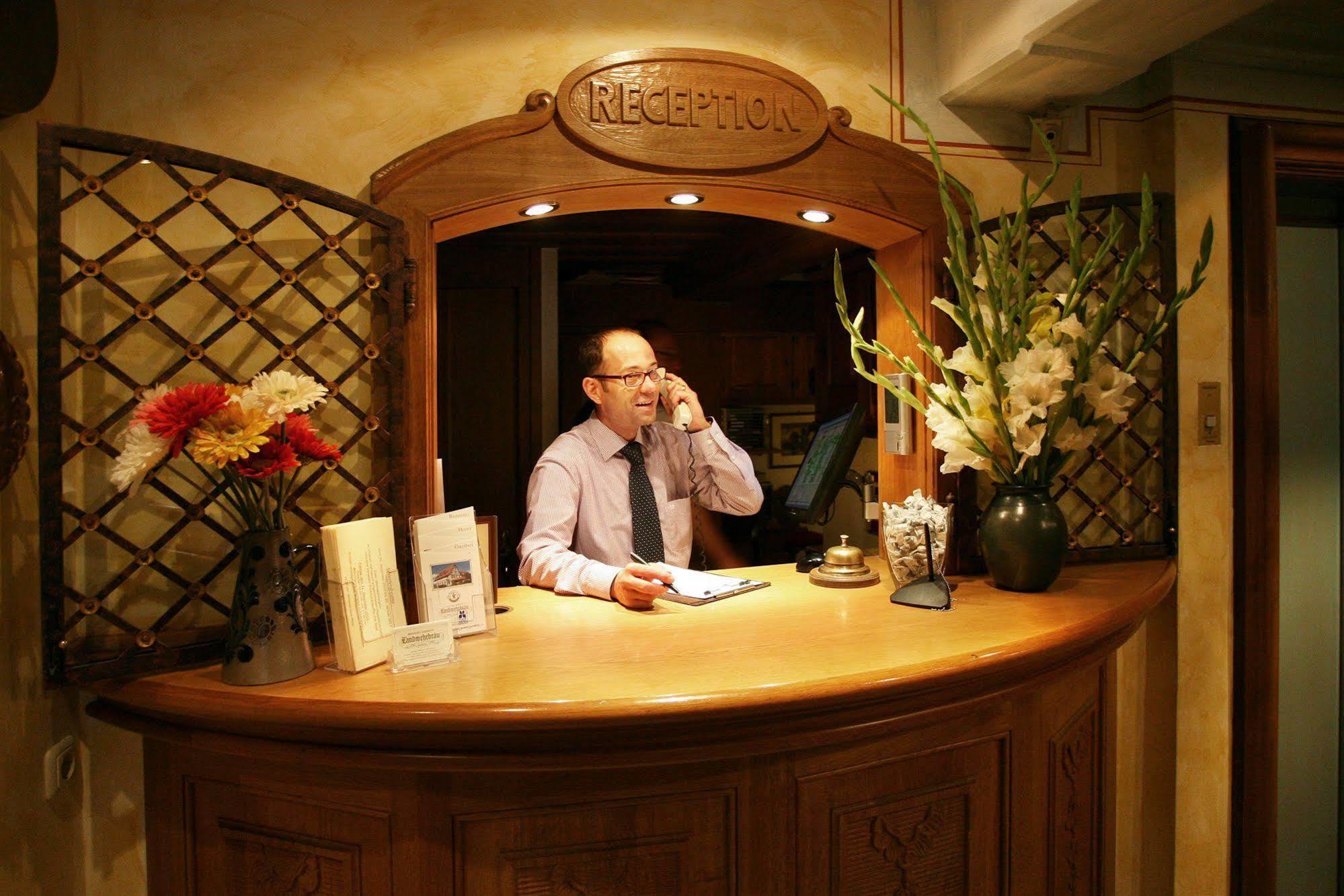 Hotel Brauereigasthof Landwehr-Braeu 라이첼쇼펜 외부 사진
