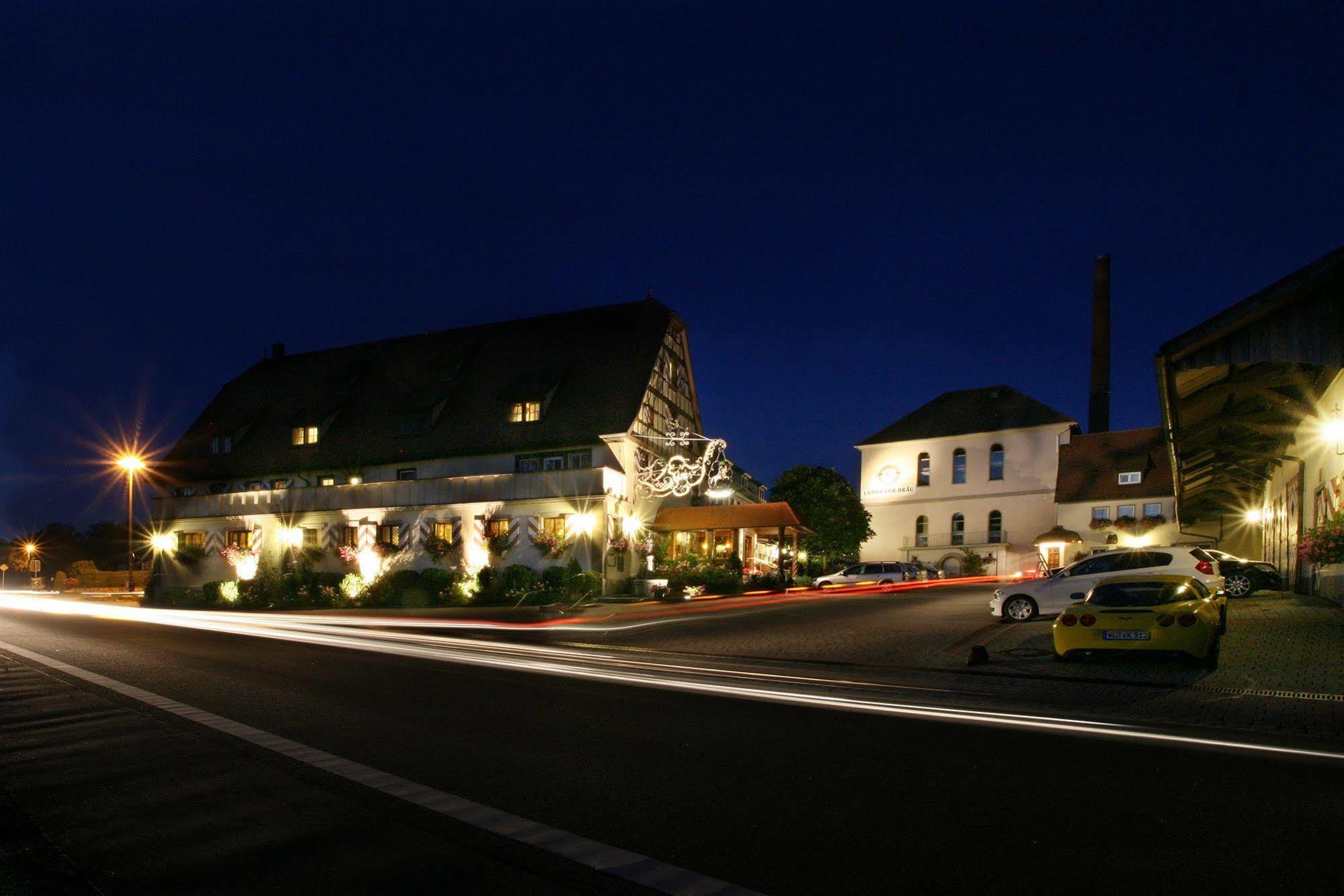 Hotel Brauereigasthof Landwehr-Braeu 라이첼쇼펜 외부 사진
